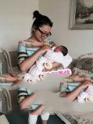 近花甲之年，得一对龙凤宝宝，非常健康